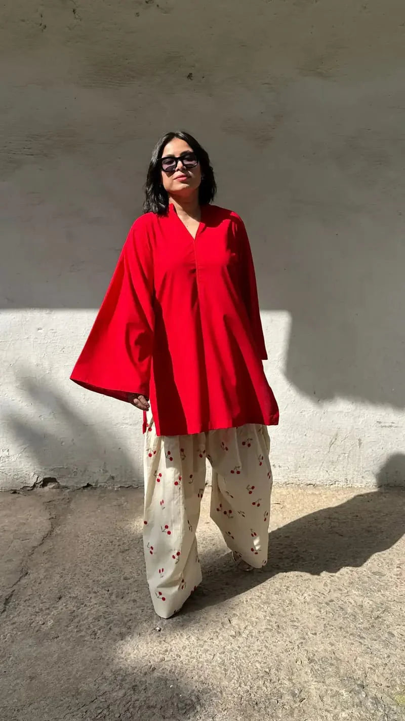 Cherry 2PC Stitched