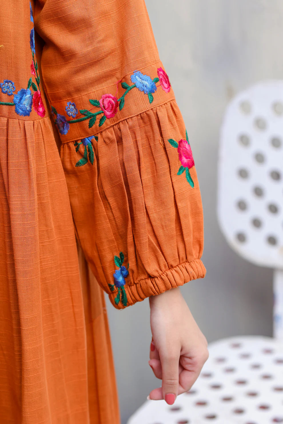 Orange Frock