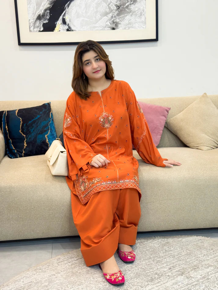 Samia 2 Pc Stitched