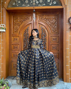 Sheesh Mahal-BLK 3 Pc Stitched