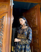 Sheesh Mahal-BLK 3 Pc Stitched