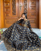 Sheesh Mahal-BLK 3 Pc Stitched