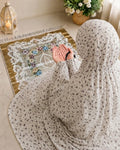 Printed Namaz Chaddar With Sleeves And Naqab 104