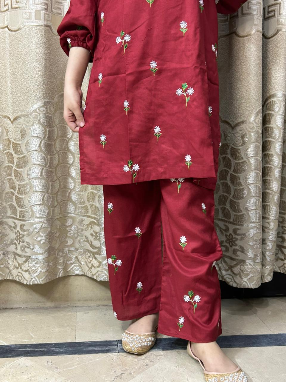 Anayah Two Pc Embroidery Stitched