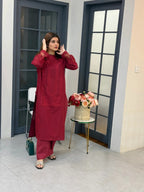 Sf 390 lawn chikankari(Free Khussa Gift)