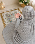 Printed Namaz Chaddar With Sleeves And Naqab 114