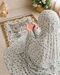 Printed Namaz Chaddar With Sleeves And Naqab 103