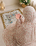 Printed Namaz Chaddar With Sleeves And Naqab 107