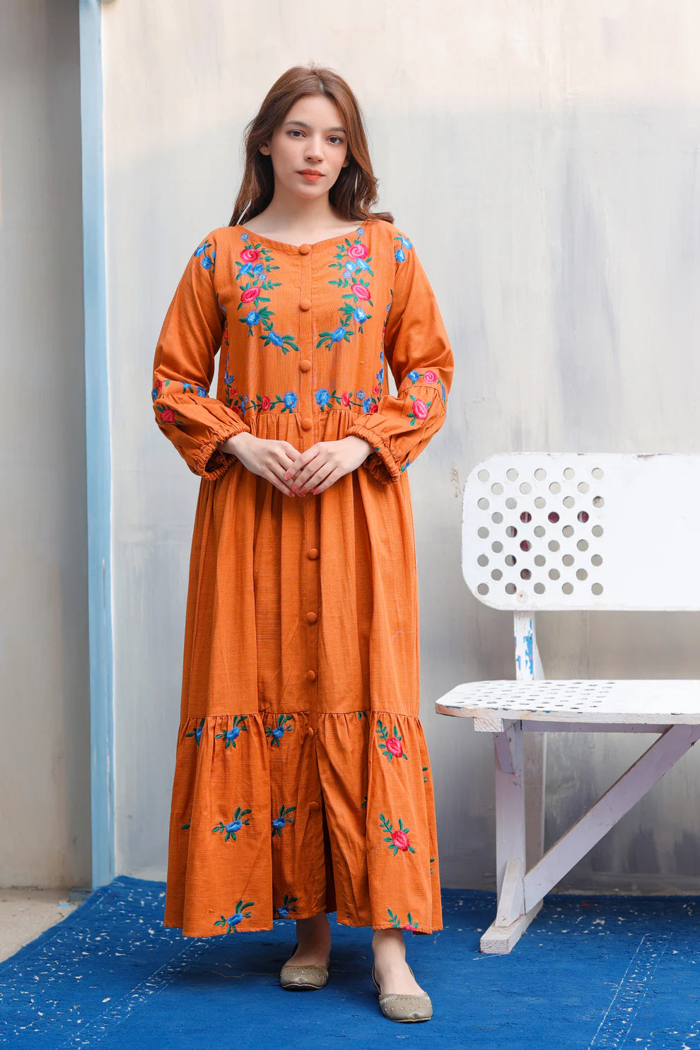 Orange Frock