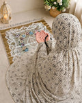 Printed Namaz Chaddar With Sleeves And Naqab 109