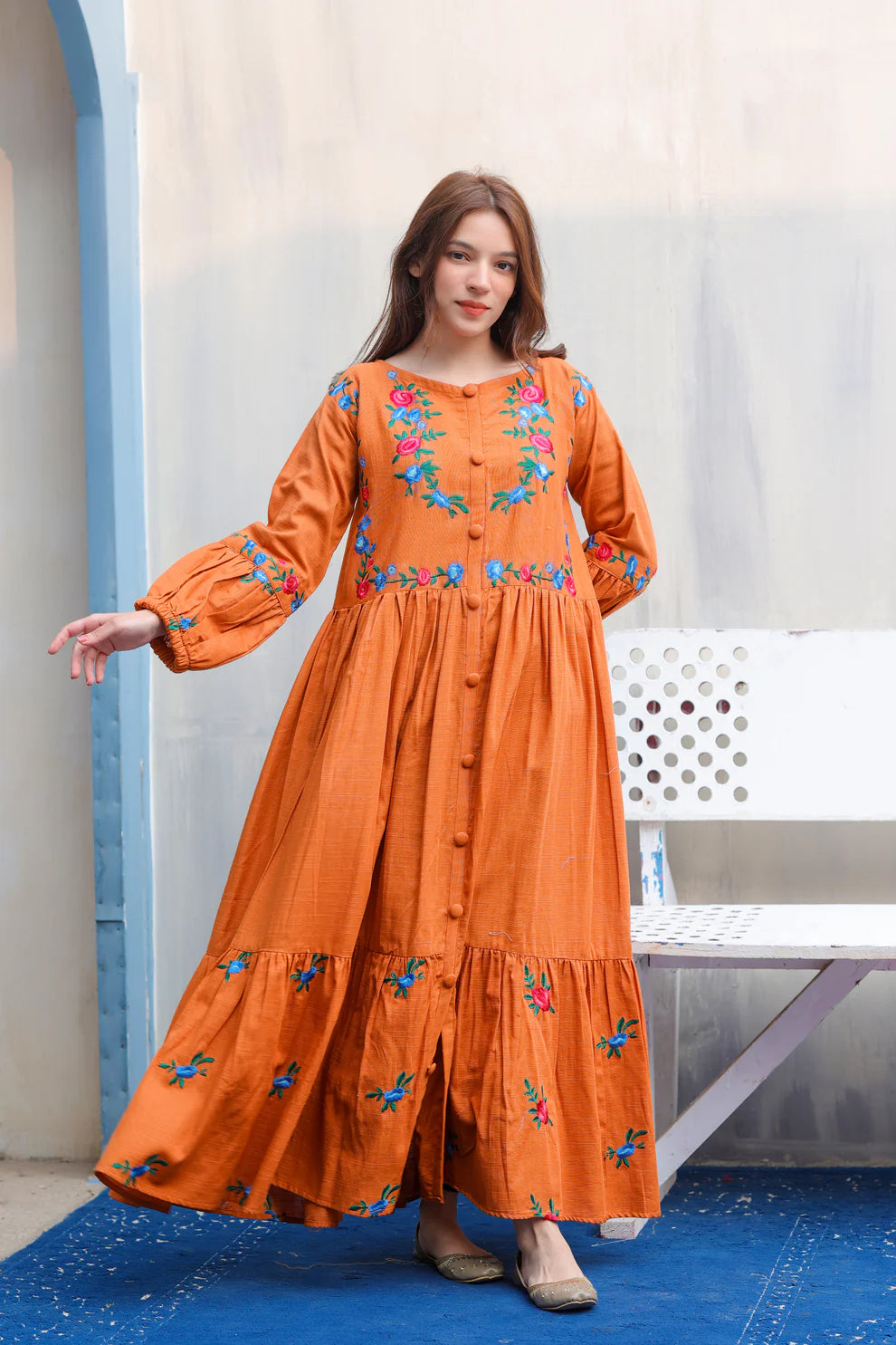 Orange Frock