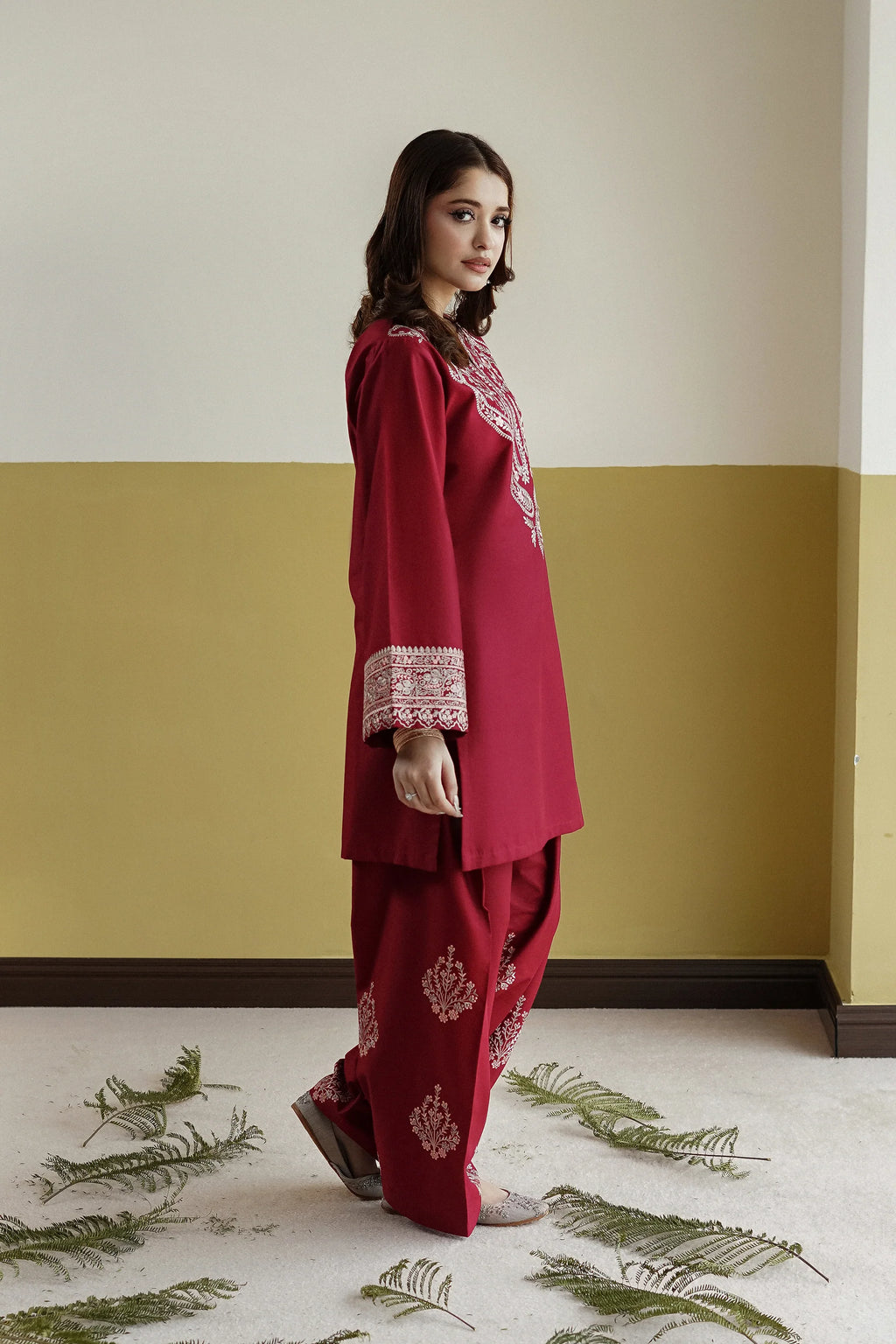 Aneesa 2 Pc Stitched