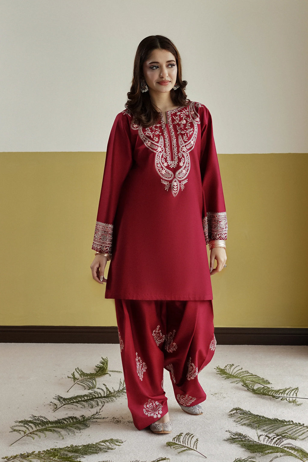 Aneesa 2 Pc Stitched