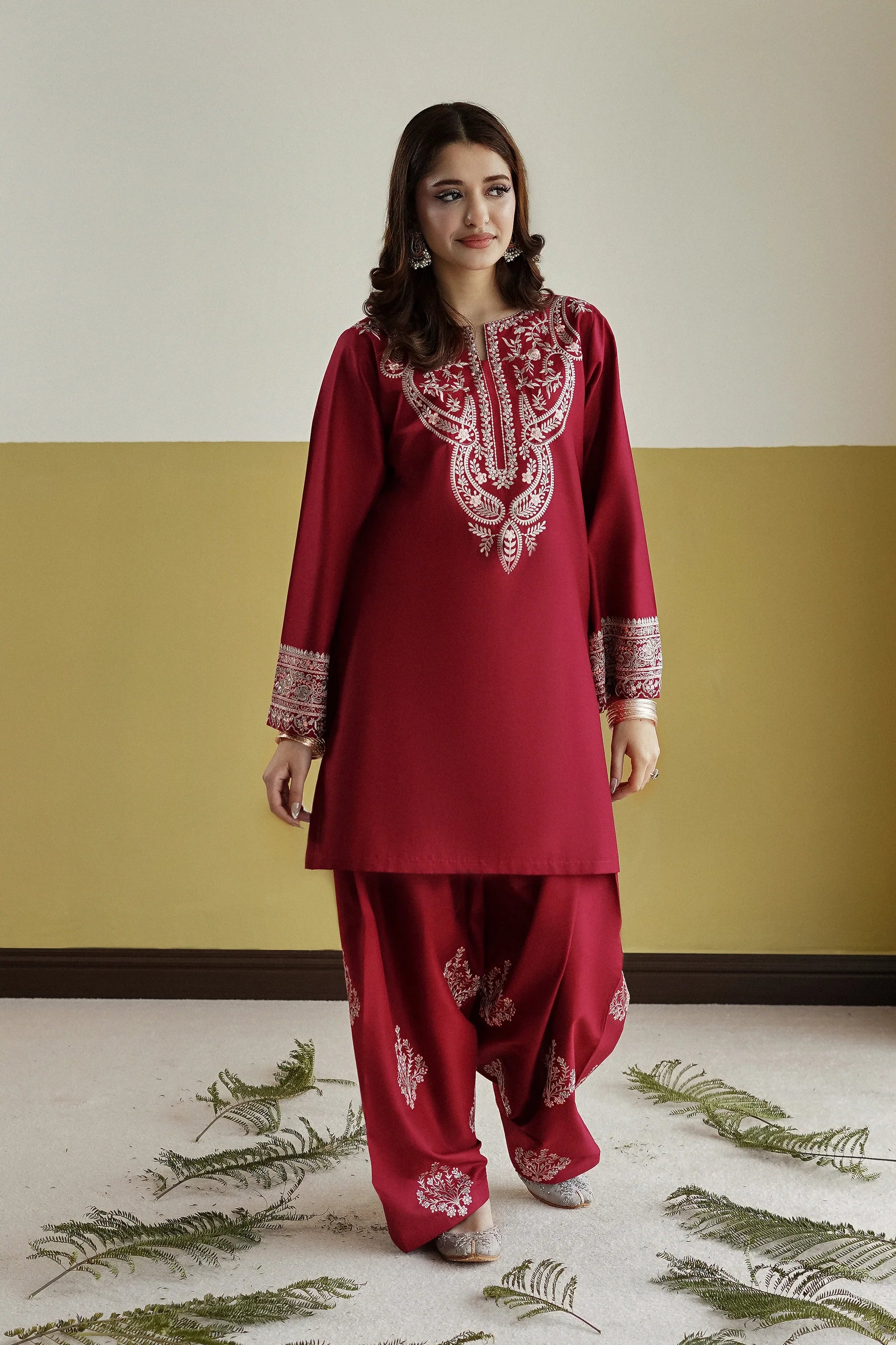 Aneesa 2 Pc Stitched