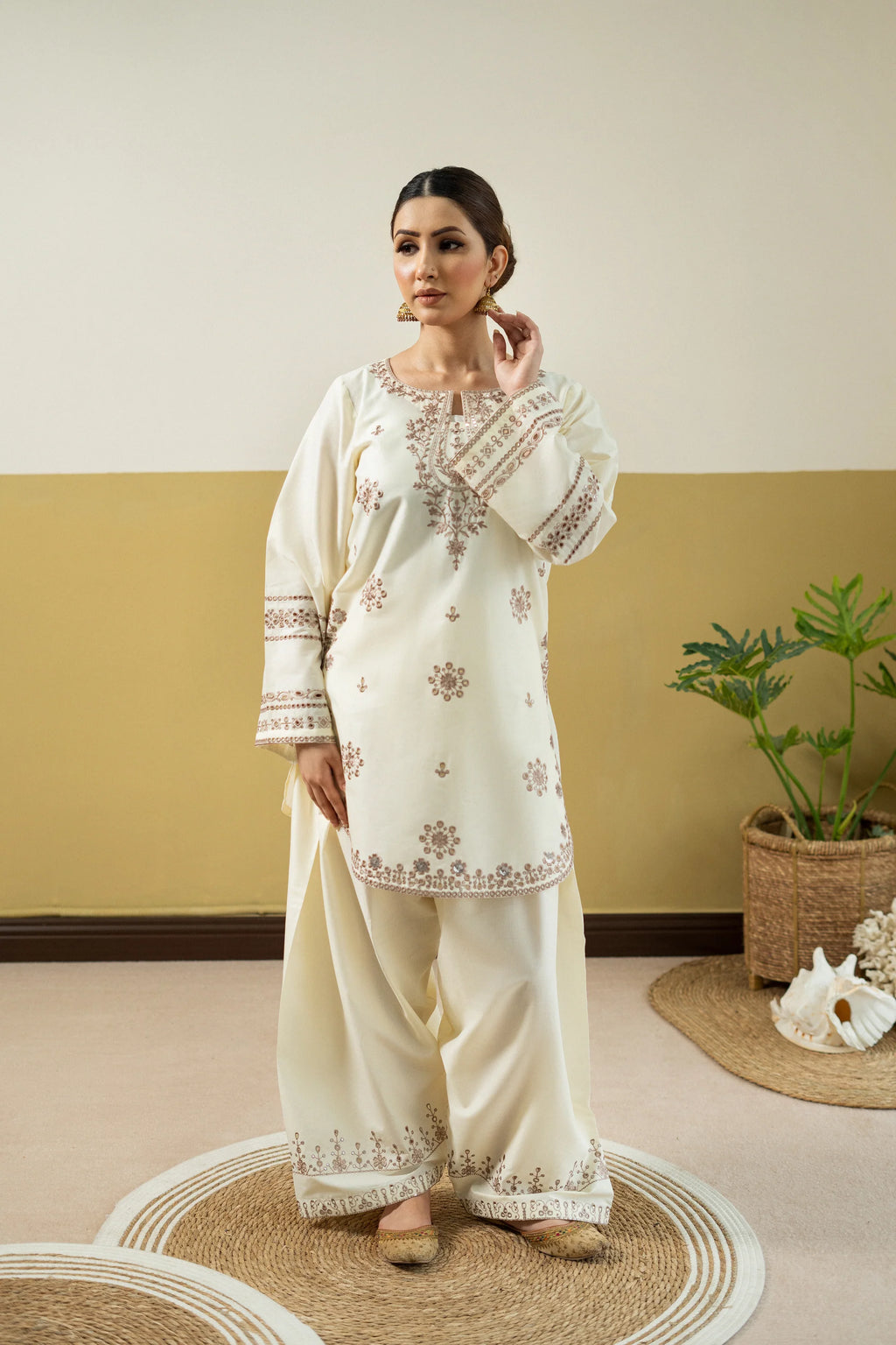Mahajbeen 2 Pc Stitched