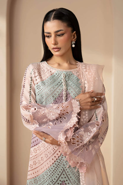 3 Pc Full Heavy Embroidery Stitched
