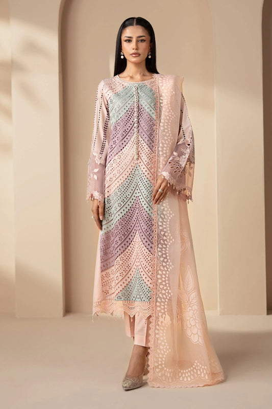 3 Pc Full Heavy Embroidery Stitched