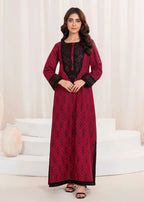 Lawn Embroidered 2Piece Stitched SF-384 (RED)
