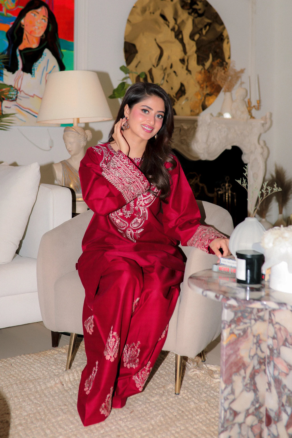 Aneesa 2 Pc Stitched