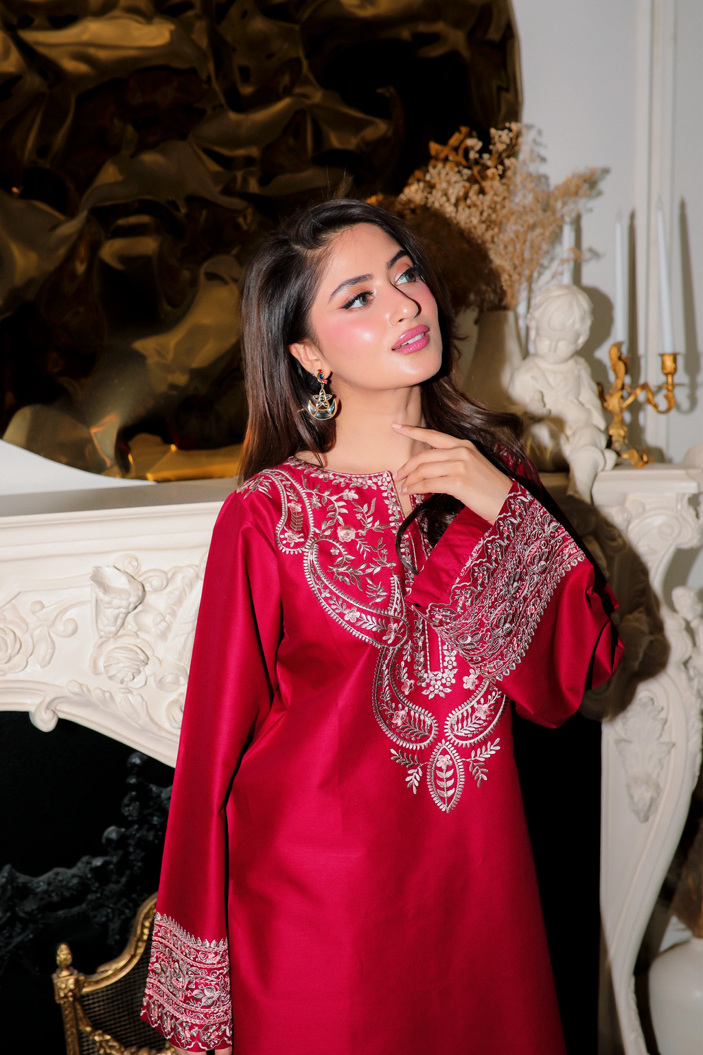Aneesa 2 Pc Stitched
