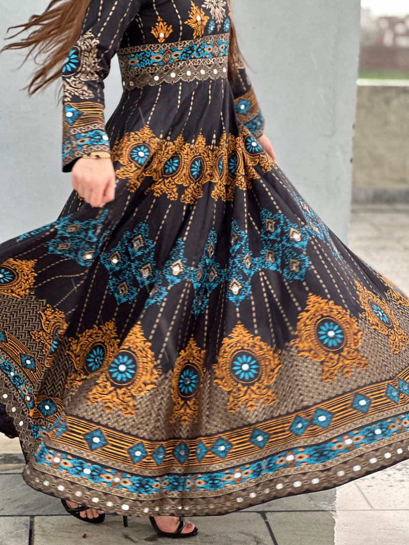 Gul Naaz 2 Pc Maxi Stitched