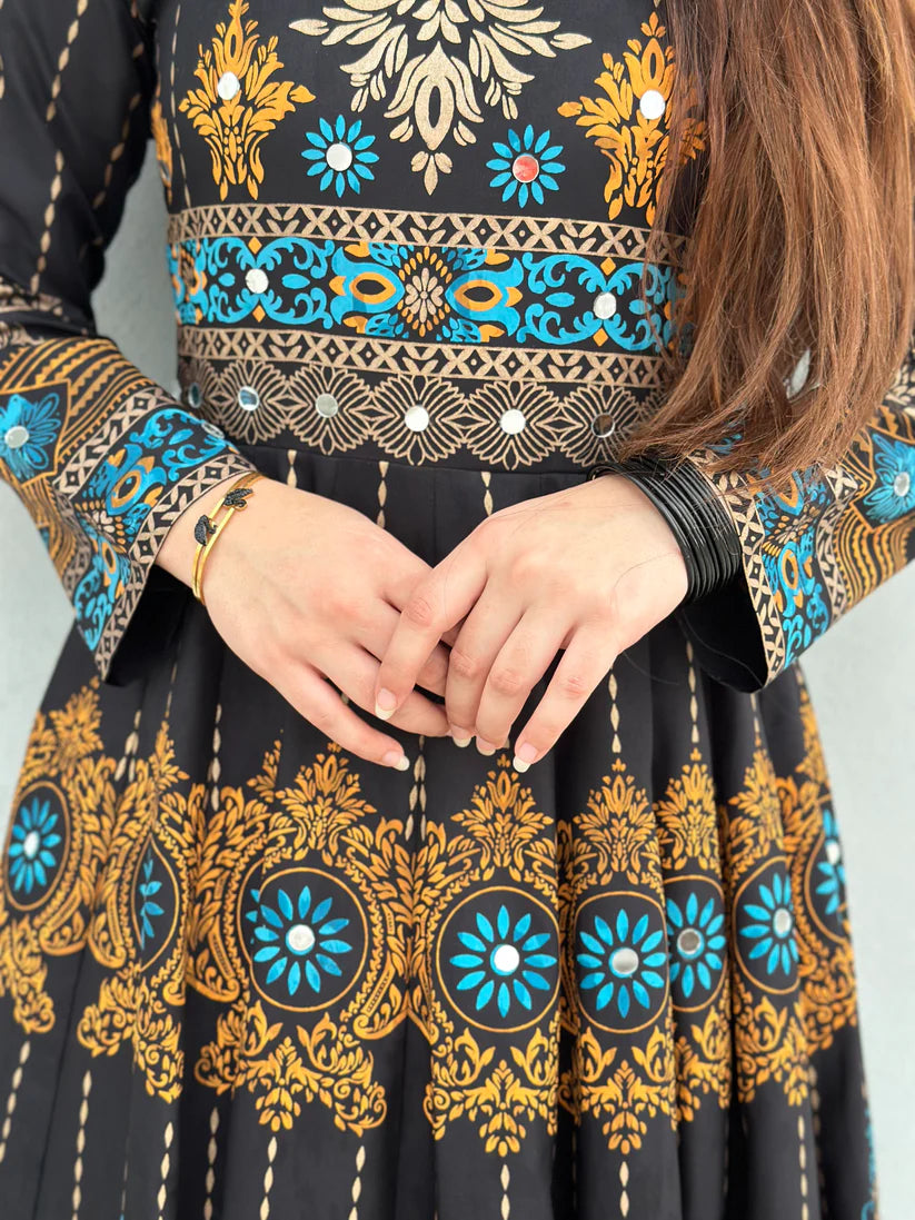 Gul Naaz 2 Pc Maxi Stitched
