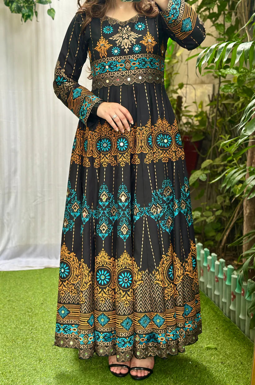 Gul Naaz 2 Pc Maxi Stitched