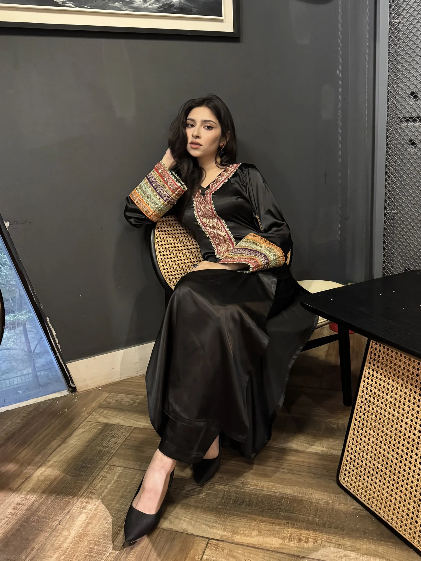 Rainbow Two Pc Stitched