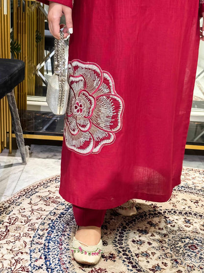 Hania Emb Co Ord Set