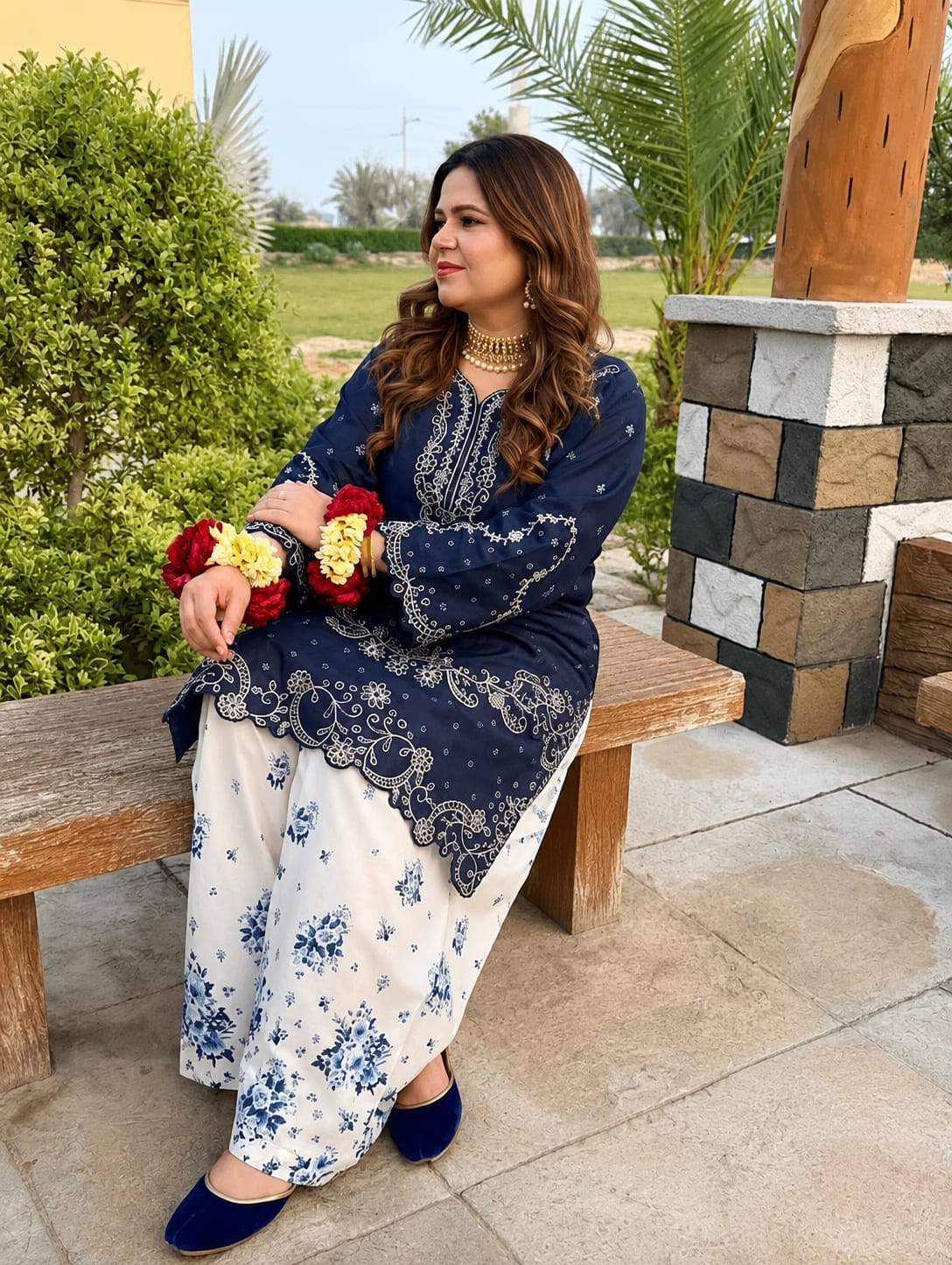 Hania 2 Pc Stitched